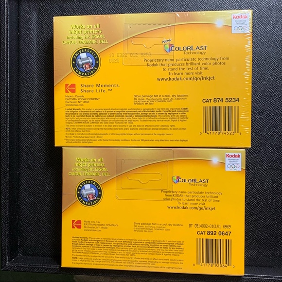 Kodak Ultima Picture Photo Paper High Gloss 4”X6” 2 sealed 100 count packages - Picture 3 of 8